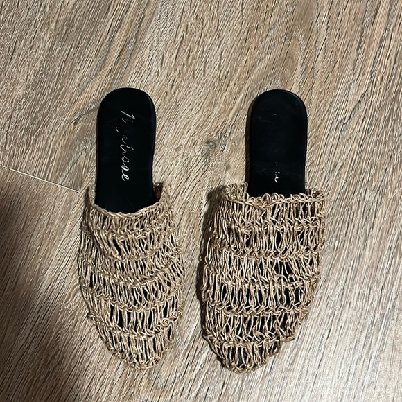 MATISSE  / Woven Mules  - 7 - Picture 1 of 5
